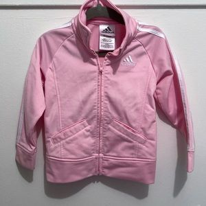 Adidas 24M pink track zipup, excellent condition
